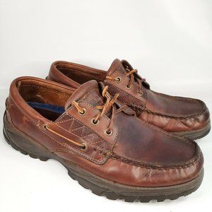 Sperry Casual Moc Toe Boat Shoe Leather Loafers